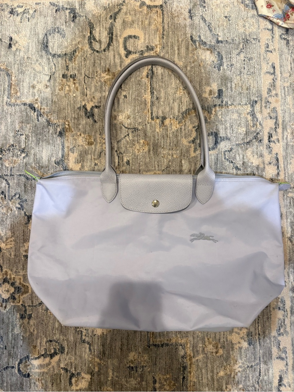 Longchamp La Pliage Tote Medium Baby Blue - Picture 3 of 6